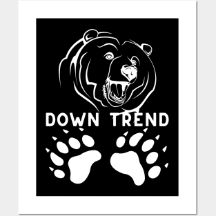 Down Bear Market Posters and Art